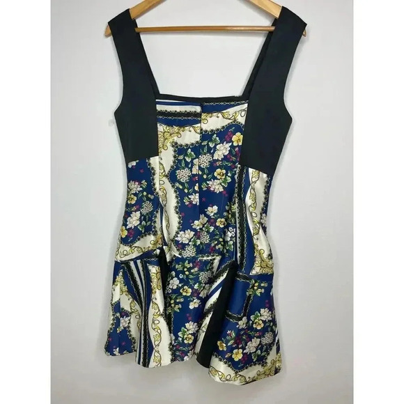 Eliatt Floral print fit and flare cocktail minidress size S Baroque print - Picture 5 of 9
